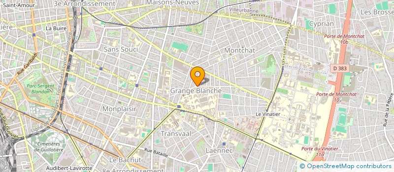 localisation de l'entreprise TERRE D'ENERGIES  LYON