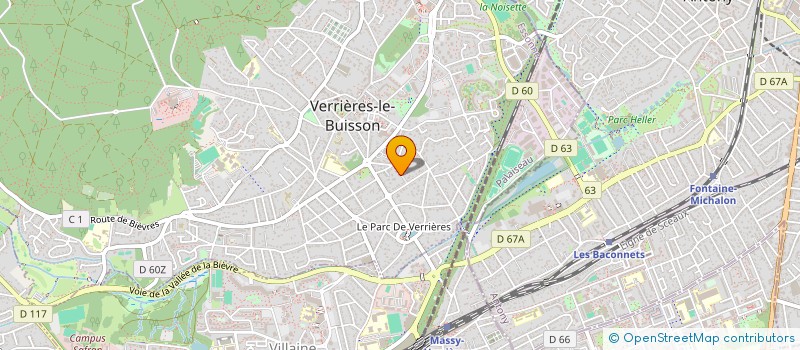 localisation de l'entreprise TERRE D'ENERGIES à VERRIERES-LE-BUISSON