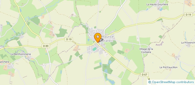 localisation de l'entreprise TERRE D'ENTRAIDE  CHEFFOIS