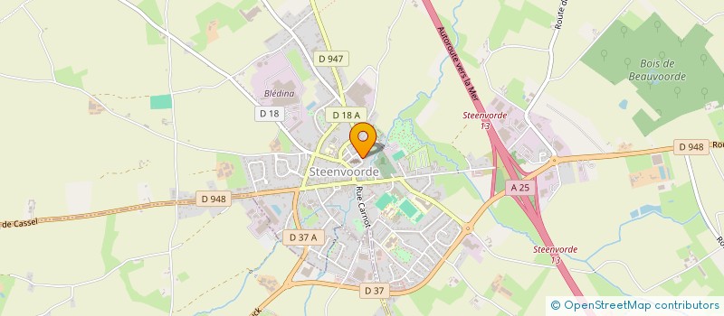 localisation de l'entreprise TERRE D ERRANCE STEENVOORDE  STEENVOORDE