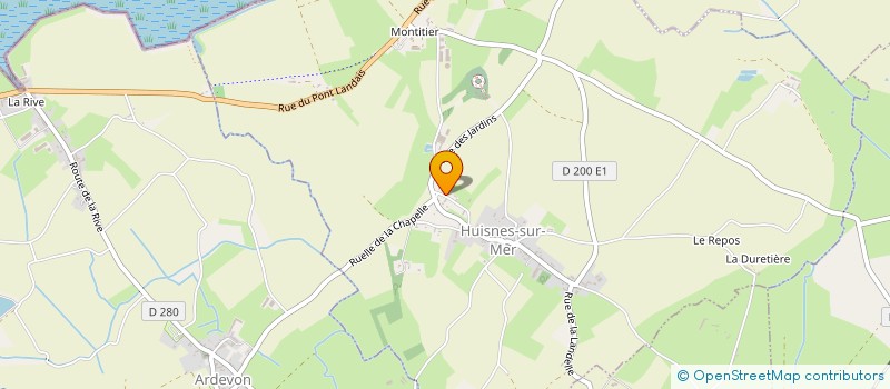 localisation de l'entreprise TERRE D'ESSENTIEL  HUISNES-SUR-MER