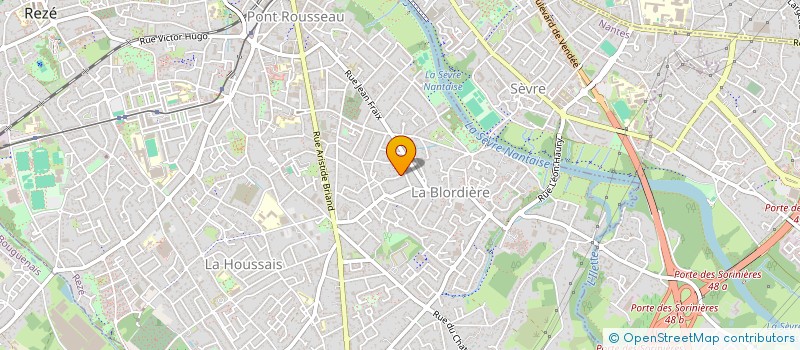 localisation de l'entreprise TERRE D'ETOILES 44 à REZE