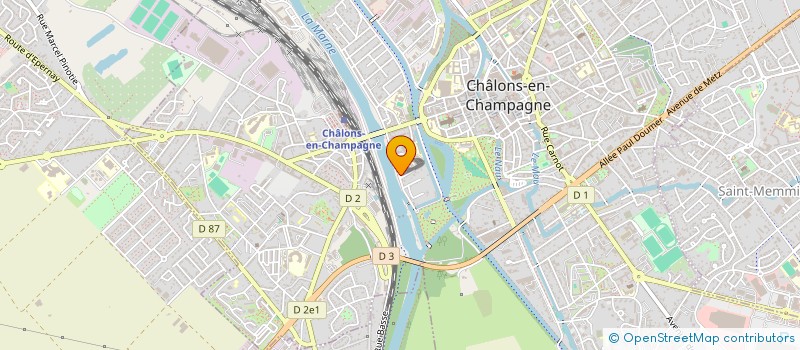 localisation de l'entreprise TERRE D'EVEIL  CHALONS-EN-CHAMPAGNE