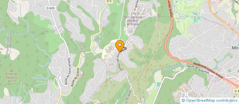 localisation de l'entreprise TERRE D EVEIL  MOUANS-SARTOUX