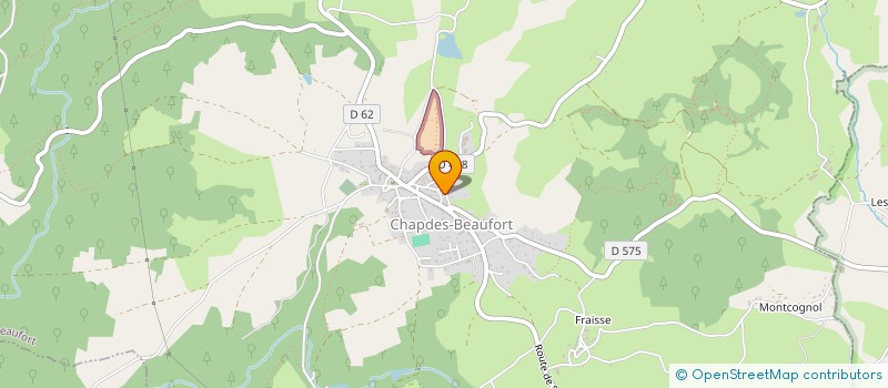 localisation de l'entreprise TERRE D'EVEIL  CHAPDES-BEAUFORT