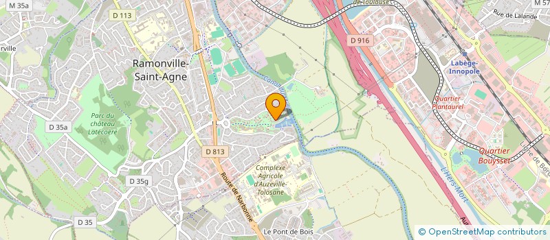 localisation de l'entreprise TERRE D'EXPRESSIONS à RAMONVILLE-SAINT-AGNE