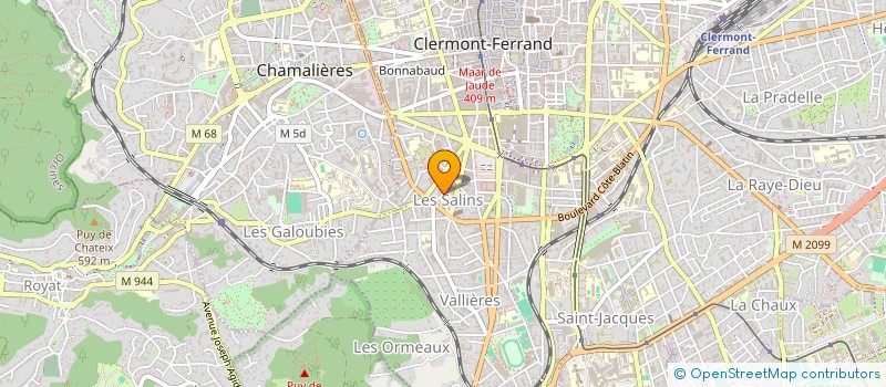 localisation de l'entreprise TERRE D'HIPPOCRATE  CLERMONT-FERRAND