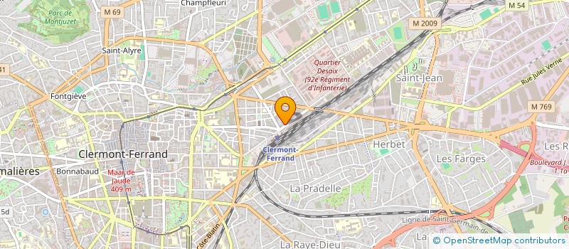 localisation de l'entreprise TERRE D'IMAGES PHOTOGRAVURE  PONT-DU-CHATEAU