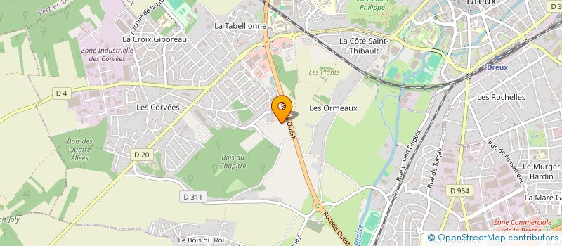 localisation de l'entreprise TERRE D'OUEST AFRICAIN à VERNOUILLET