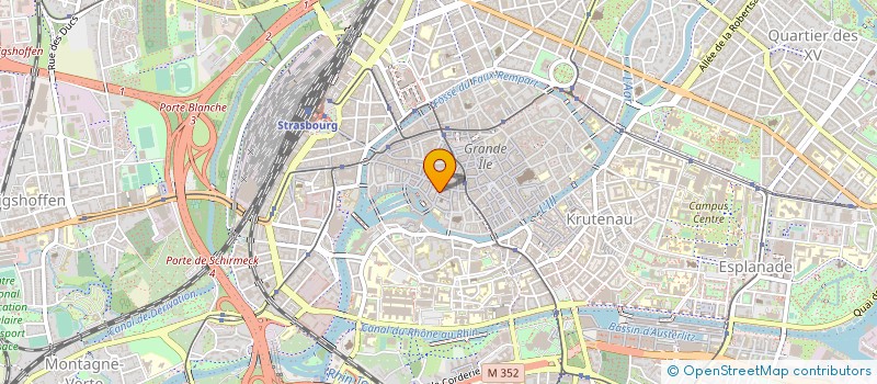 localisation de l'entreprise TERRE D'OURS à STRASBOURG