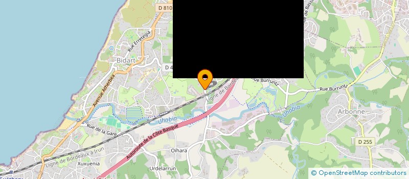 localisation de l'entreprise TERRE D2 FAMILLE à BIDART