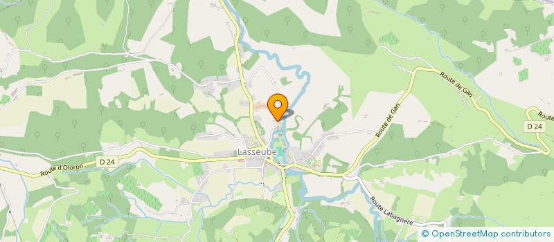 localisation de l'entreprise TERRE DE BAMBOU  LASSEUBE