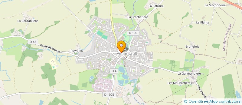 localisation de l'entreprise TERRE DE BEAUTE à VENANSAULT