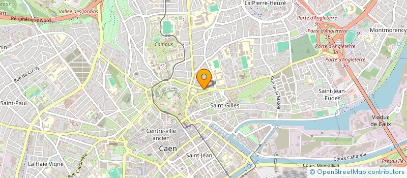 localisation de l'entreprise TERRE DE CAEN à CAEN