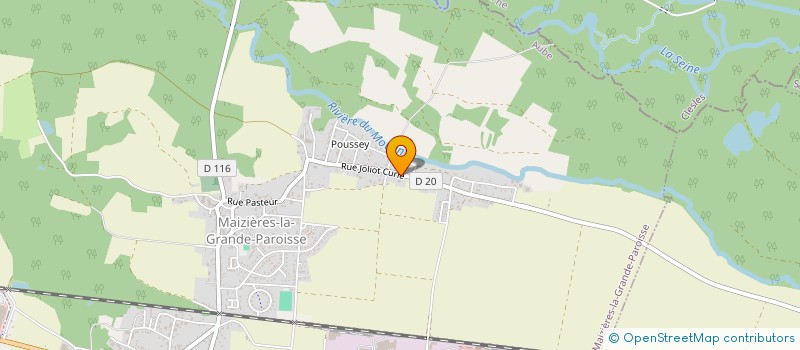 localisation de l'entreprise TERRE DE CHAMPAGNE  MAIZIERES-LA-GRANDE-PAROISSE