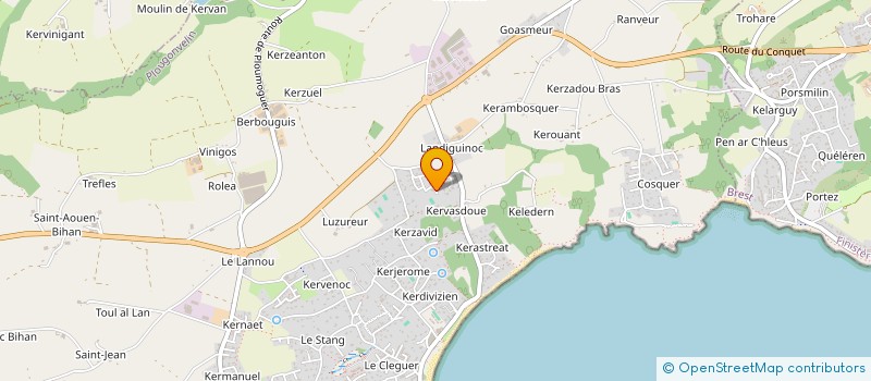 localisation de l'entreprise TERRE DE CHAMPION  PLOUGONVELIN