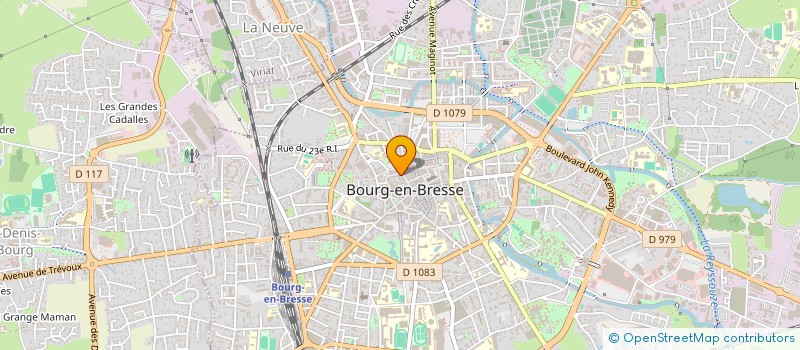 localisation de l'entreprise TERRE DE CREATION à BOURG-EN-BRESSE