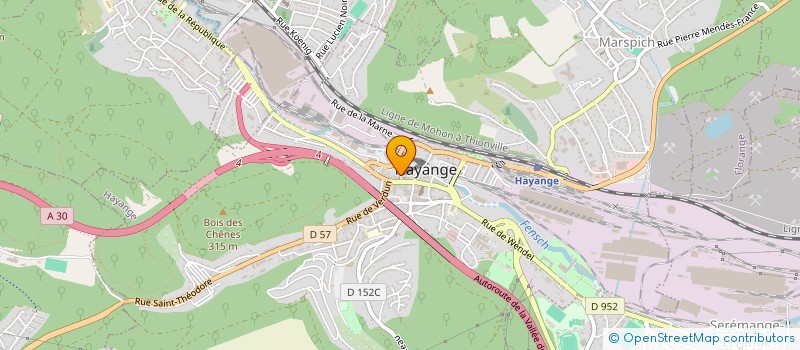 localisation de l'entreprise TERRE DE FER à HAYANGE