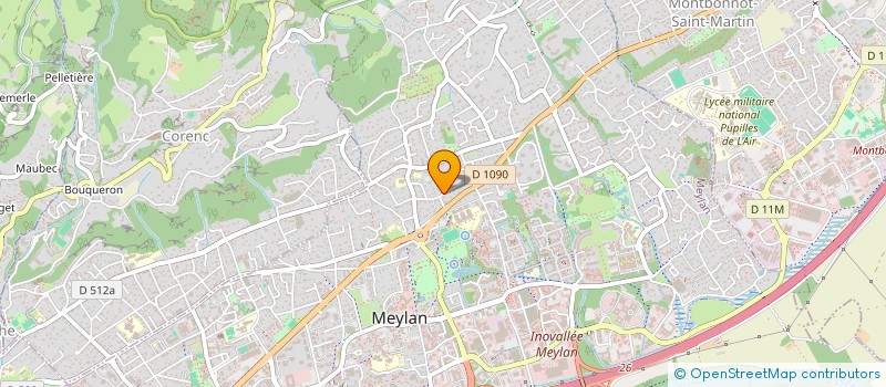 localisation de l'entreprise TERRE DE FEU  MEYLAN