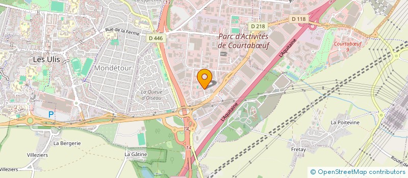 localisation de l'entreprise TERRE DE FEU à LES ULIS