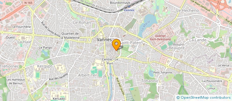 localisation de l'entreprise TERRE DE FEVES à VANNES