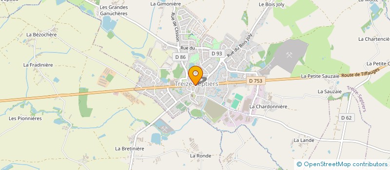 localisation de l'entreprise TERRE DE FRANCE à TREIZE-SEPTIERS