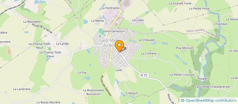 localisation de l'entreprise TERRE DE GALLIE à SAINT-MALO-DU-BOIS