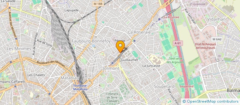 localisation de l'entreprise TERRE DE GARONNE  TOULOUSE