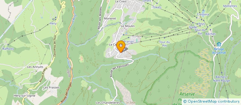 localisation de l'entreprise TERRE DE GOSSES  CREST-VOLAND