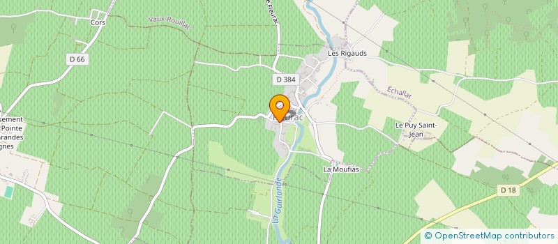 localisation de l'entreprise TERRE DE GRAPPES à FLEURAC