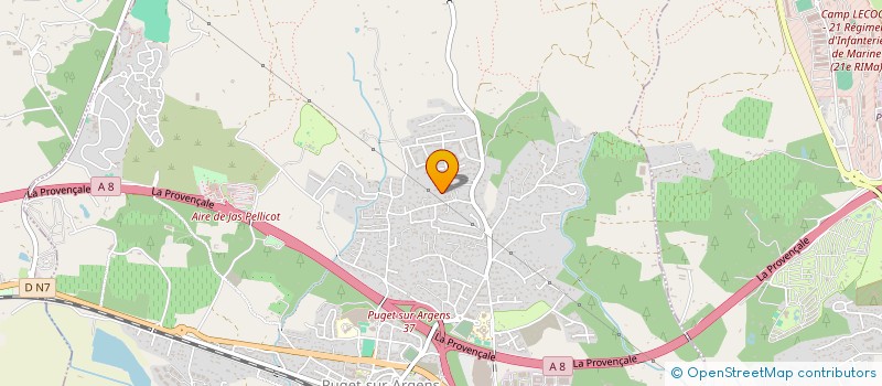 localisation de l'entreprise TERRE DE JADE  PUGET-SUR-ARGENS