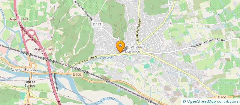 localisation de l'entreprise TERRE DE LA CROIX  CAUMONT-SUR-DURANCE