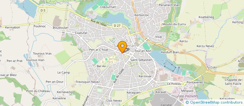 localisation de l'entreprise TERRE DE LEVAINS à SAINT RENAN