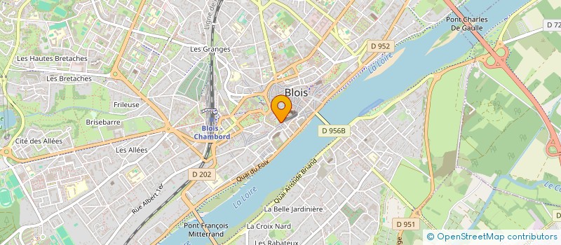 localisation de l'entreprise TERRE DE LIENS CENTRE-VAL DE LOIRE à BLOIS
