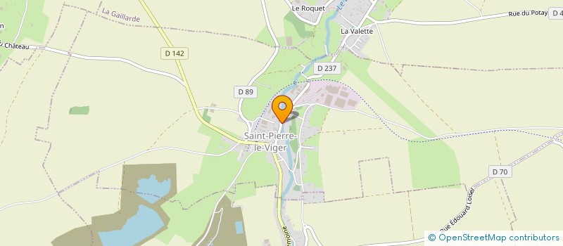 localisation de l'entreprise TERRE DE LIN DEVELOPPEMENT à SAINT-PIERRE-LE-VIGER
