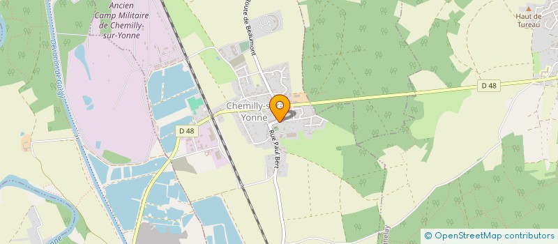 localisation de l'entreprise TERRE DE LIONNE à CHEMILLY-SUR-YONNE