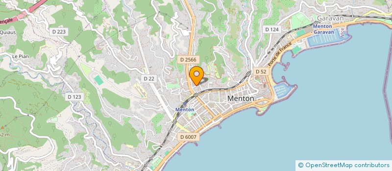 localisation de l'entreprise TERRE DE LUMIERE à MENTON