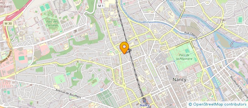 localisation de l'entreprise TERRE DE LUMIERE  NANCY