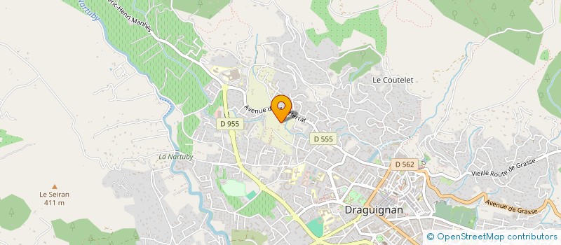 localisation de l'entreprise TERRE DE LUNE  DRAGUIGNAN