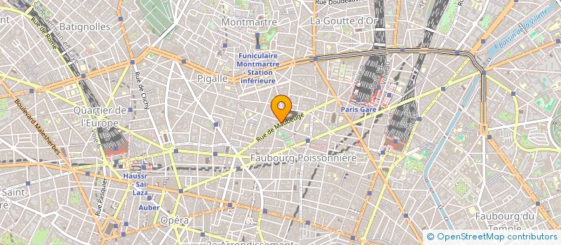 localisation de l'entreprise TERRE DE LUNE COMMUNICATION  PARIS