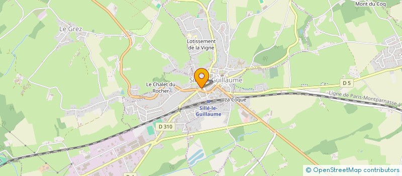 localisation de l'entreprise TERRE DE MARSOUINS à SILLE-LE-GUILLAUME