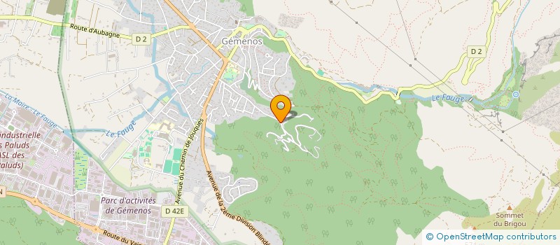 localisation de l'entreprise TERRE DE MISSION  GEMENOS