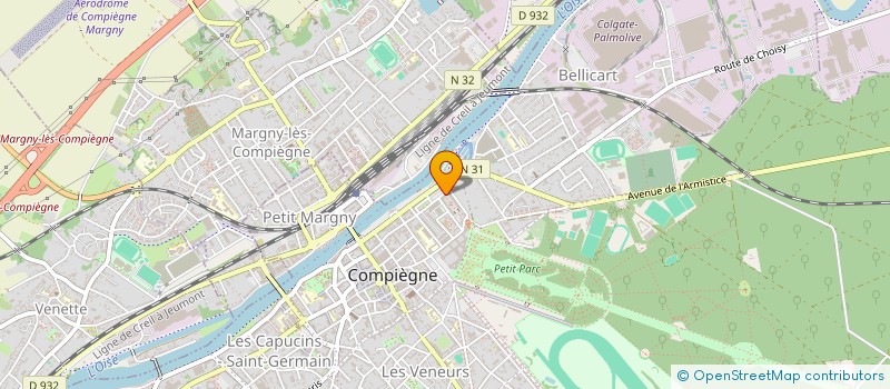 localisation de l'entreprise TERRE DE MOGADOR à COMPIEGNE