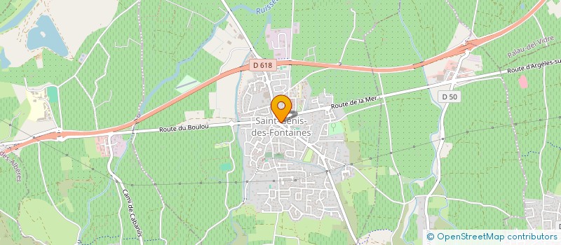 localisation de l'entreprise TERRE DE PLEINE CONSCIENCE  SAINT-GENIS-DES-FONTAINES