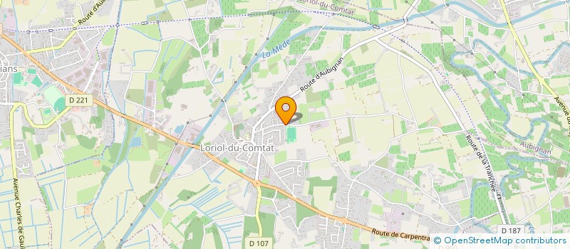 localisation de l'entreprise TERRE DE PRIMEUR  LORIOL-DU-COMTAT