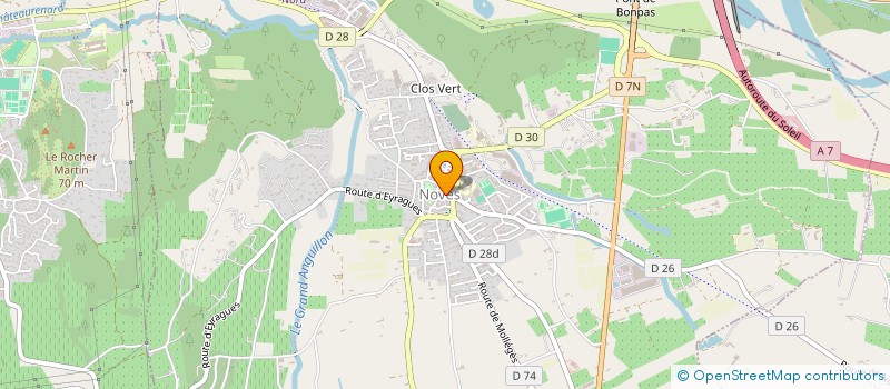 localisation de l'entreprise TERRE DE PROVENCE  NOVES