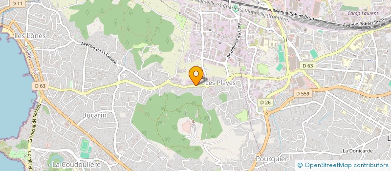 localisation de l'entreprise TERRE DE PROVENCE ESPACES VERTS SERVICE à SIX-FOURS-LES-PLAGES