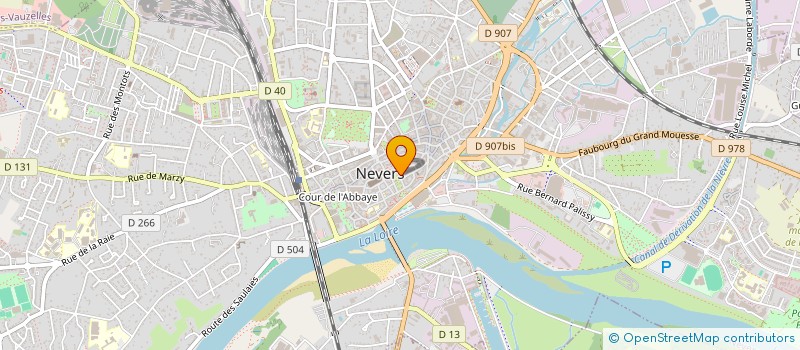 localisation de l'entreprise TERRE DE RENCONTRES à NEVERS