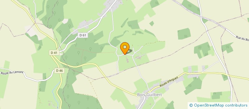 localisation de l'entreprise TERRE DE RENCONTRES  BOIS-HEROULT