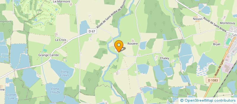 localisation de l'entreprise TERRE DE REVES : FERME & REFUGE  SAINT-ANDRE-SUR-VIEUX-JONC